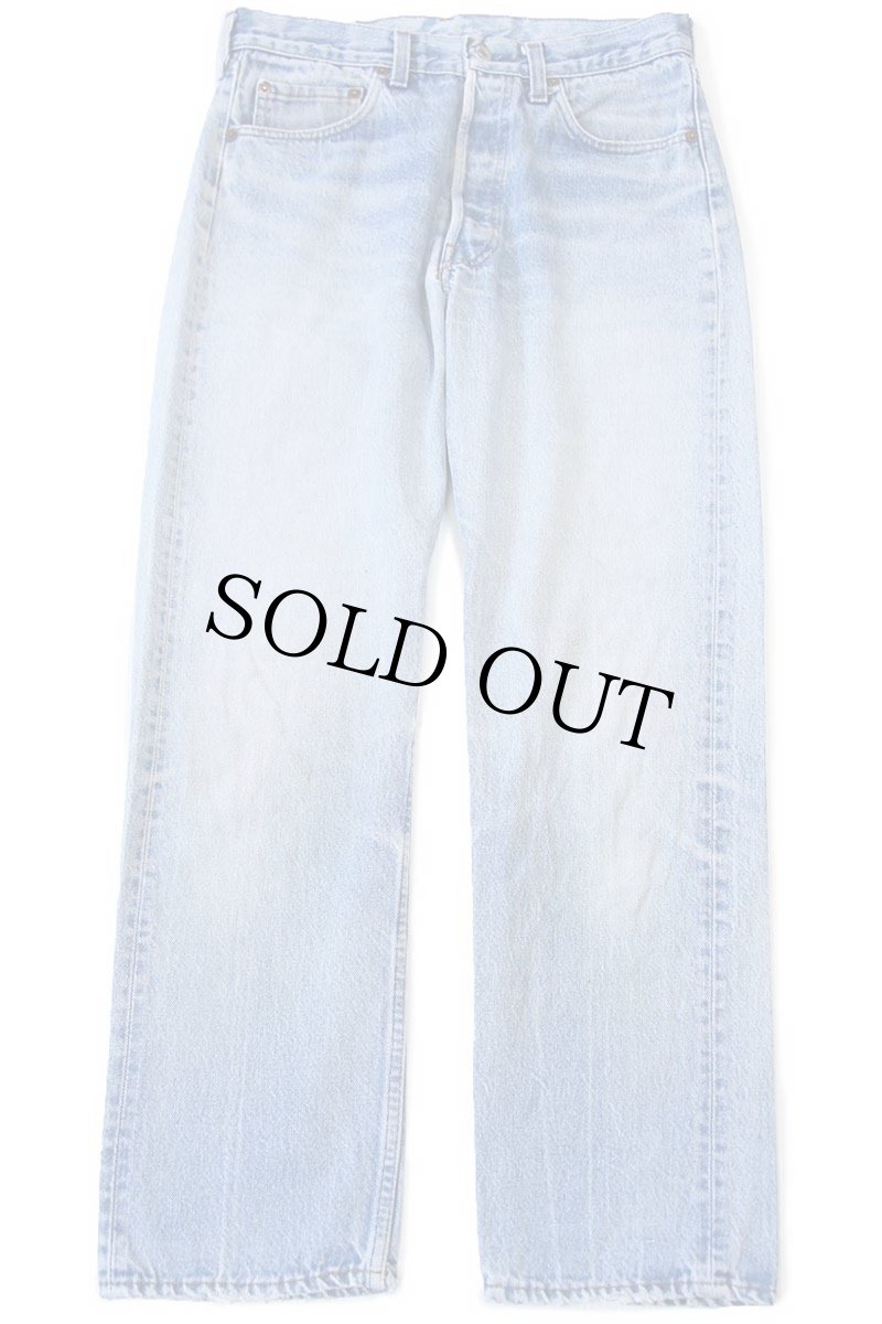 画像3: 80s USA製 Levi'sリーバイス 501 デニムパンツ ヒゲ W31 L31★193 (3)