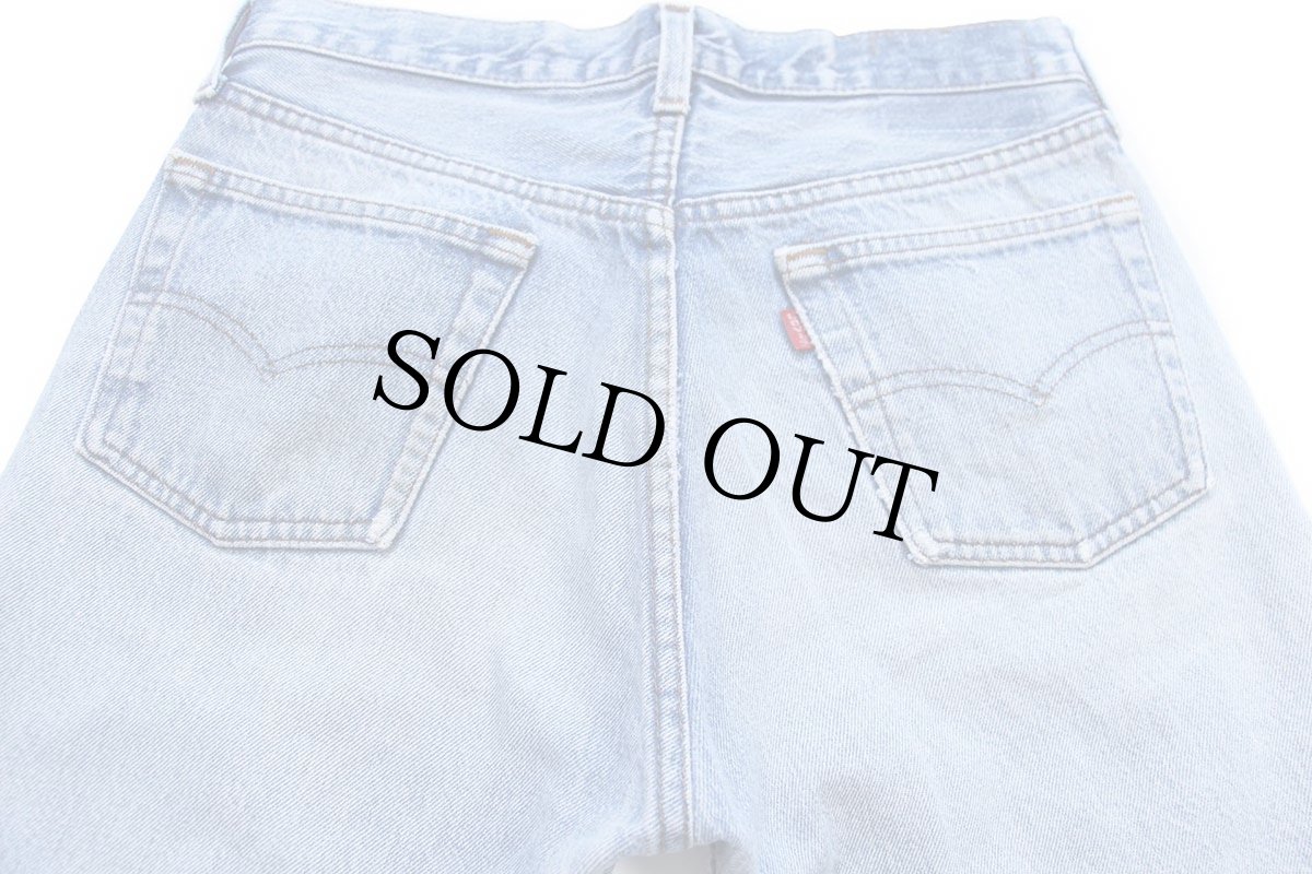 画像5: 80s USA製 Levi'sリーバイス 501 デニムパンツ ヒゲ W31 L31★193 (5)