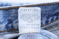画像7: 80s USA製 Levi'sリーバイス 501 デニムパンツ W30 L36★191 (7)