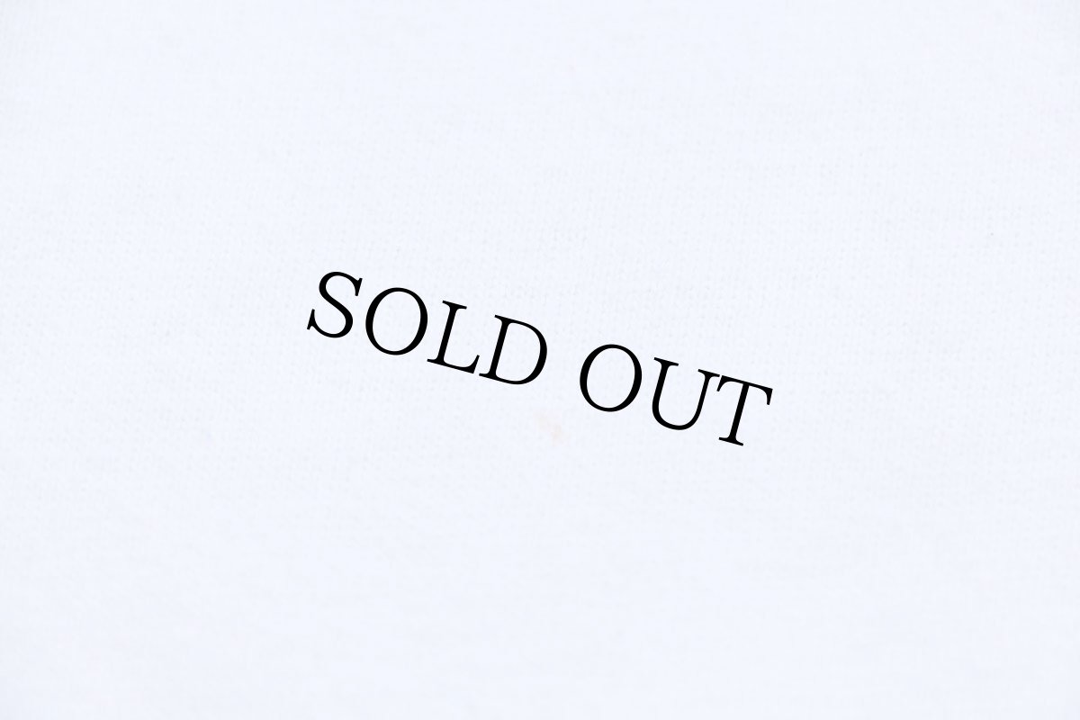 画像6: 80s USA製 L.L.Bean × Championチャンピオン 無地 目無し バインダーネック コットンTシャツ 白 L (6)