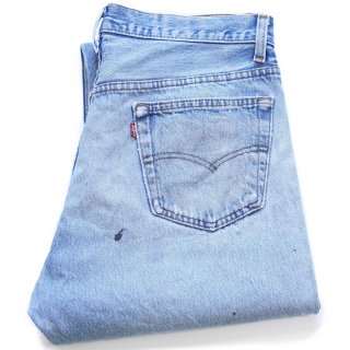 90s USA製 Levi'sリーバイス 501 デニムパンツ w32 L32☆169