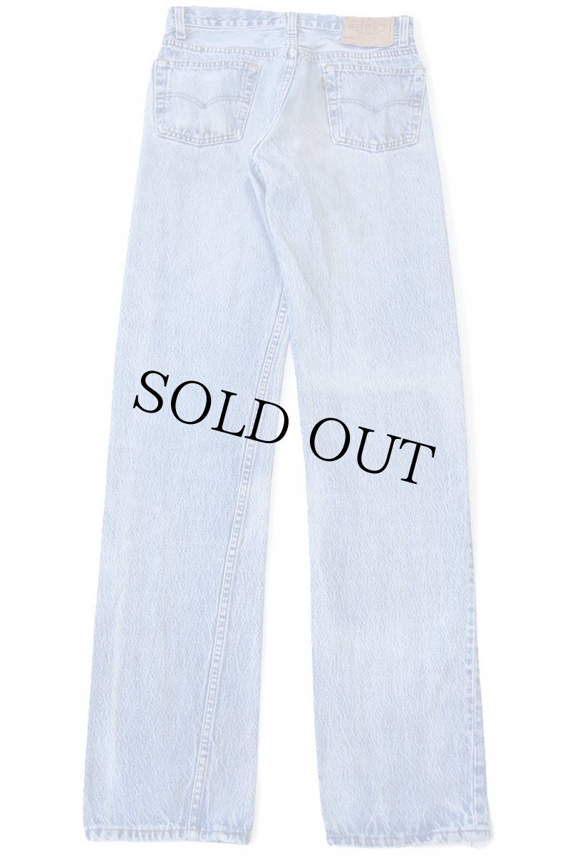 画像3: 80s USA製 Levi'sリーバイス 501 デニムパンツ W30 L36★191 (3)