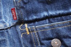 画像5: 60s USA製 LEVI'Sリーバイス 557 ダメージ リペア デニムジャケット★3rd (5)