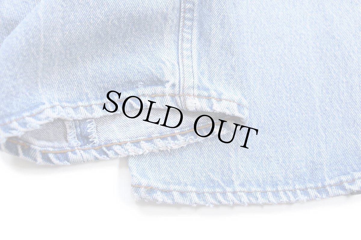 画像8: 80s USA製 Levi'sリーバイス 501 デニムパンツ ヒゲ W31 L31★193 (8)