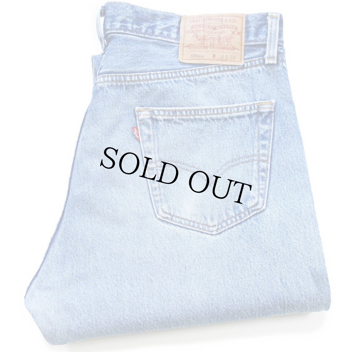 画像1: 90s USA製 Levi'sリーバイス 501 ペンキ飛び＆ダメージ デニムパンツ W38★200 (1)