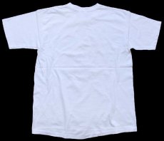 画像3: 90s USA製 Warner Bros LOONEY TUNES バッグスバニー UNISYS SIX FLAGS OVER GEORGIA コットンTシャツ 白 L (3)