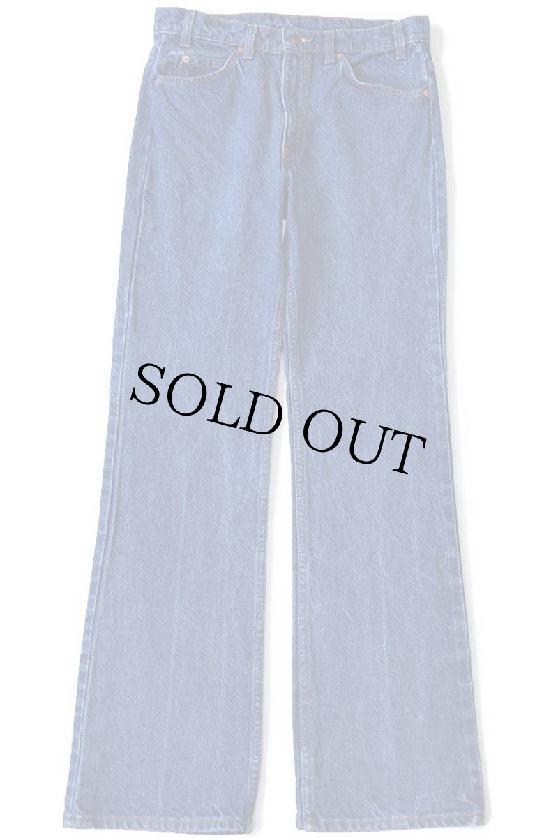 画像2: 90s USA製 Levi'sリーバイス 517 デニムパンツ W33★107 ブーツカット (2)