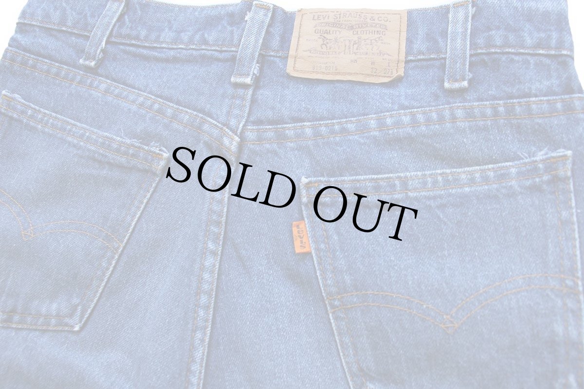 画像5: 80s USA製 Levi'sリーバイス 919 デニムパンツ W32 L27 HUSKY (5)