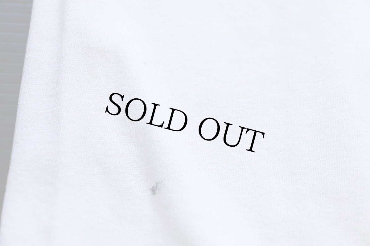 画像7: 90s USA製 ミッキー マウス パッチ&バックプリント コットンTシャツ 白 XL (7)