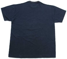 画像3: 00s USA製 RUSSELLラッセル LOCK HAVEN UNIVERSITY FOOTBALL アメフト Tシャツ 黒 L (3)