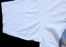 画像6: 00s DISNEYディズニー ミッキー マウス ドナルドダック グーフィー 両面プリント コットンTシャツ 白 (6)