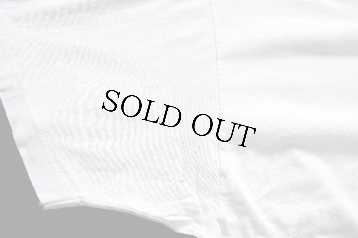 画像8: 90s USA製 Hanes Calvin and Hobbes カルビン ホッブス 両面プリント コットンTシャツ ボロ 白 XL (8)