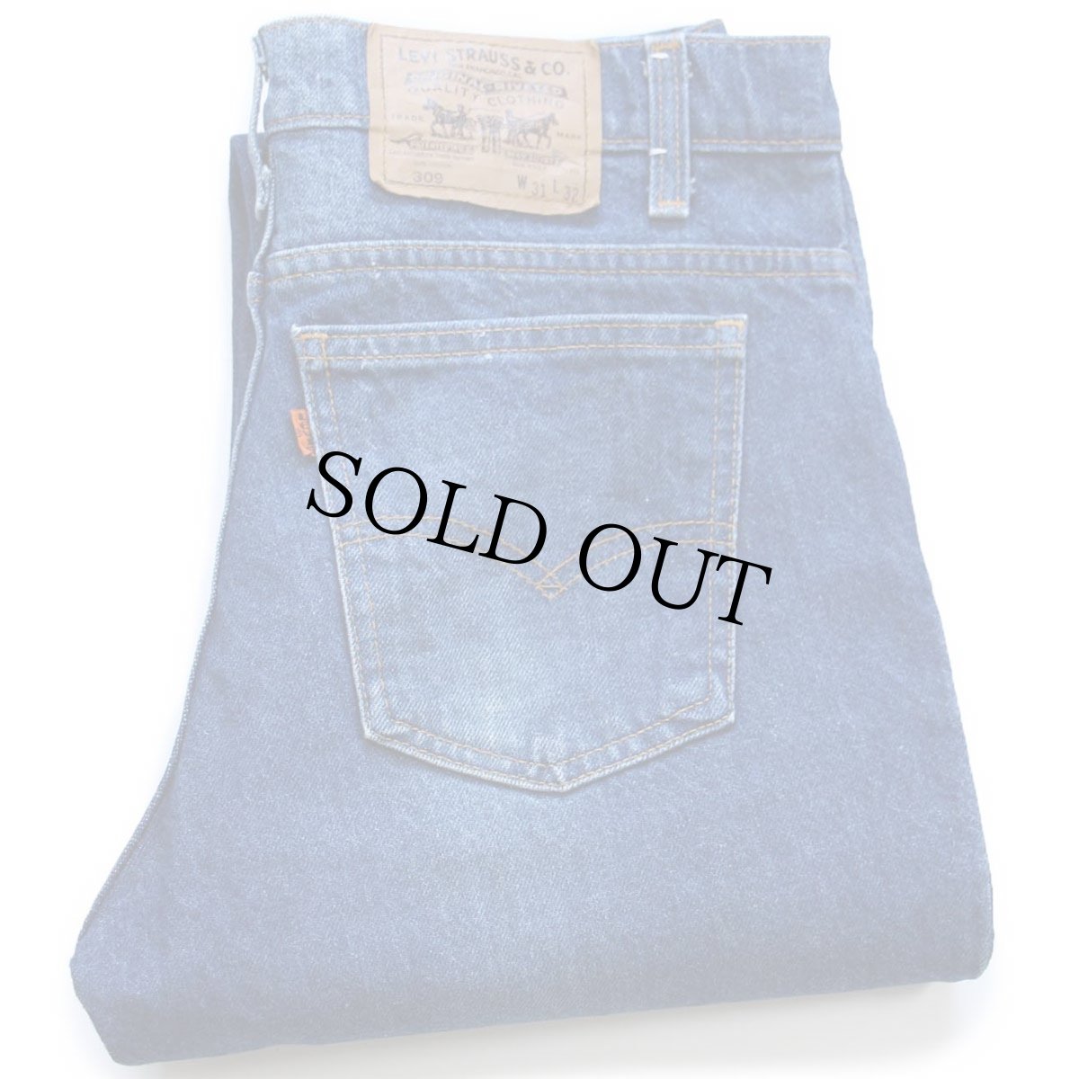 画像1: 90s USA製 Levi'sリーバイス 509 デニムパンツ W31 L32 (1)