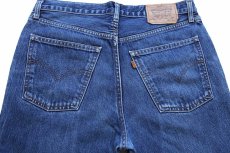 画像5: 90s トルコ製 Levi'sリーバイス 630 デニムパンツ ヒゲ W36★ユーロ (5)