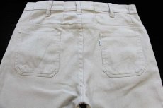 画像5: 80s Levi'sリーバイス STA-PRESTスタプレ パンツ カスタム ベージュ W33★ユーロ (5)