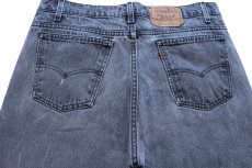 画像5: 90s USA製 Levi'sリーバイス 505 ブラック デニムパンツ フェード W36 L34 (5)