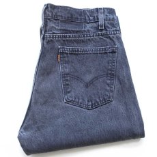 画像1: 90s USA製 Levi'sリーバイス 505 ブラック デニムパンツ W36 L32 (1)