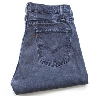 90s USA製 Levi'sリーバイス 505 ブラック デニムパンツ w32 L30