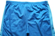 画像5: 90s NIKEナイキ INTERNATIONAL トラックパンツ 青×水色 M★ジャージ (5)