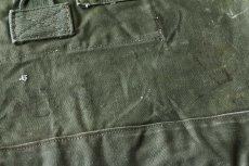 画像5: 70s 米軍 US ステンシル ポケット付き コットン キャンバス ダッフルバッグ オリーブドラブ (5)