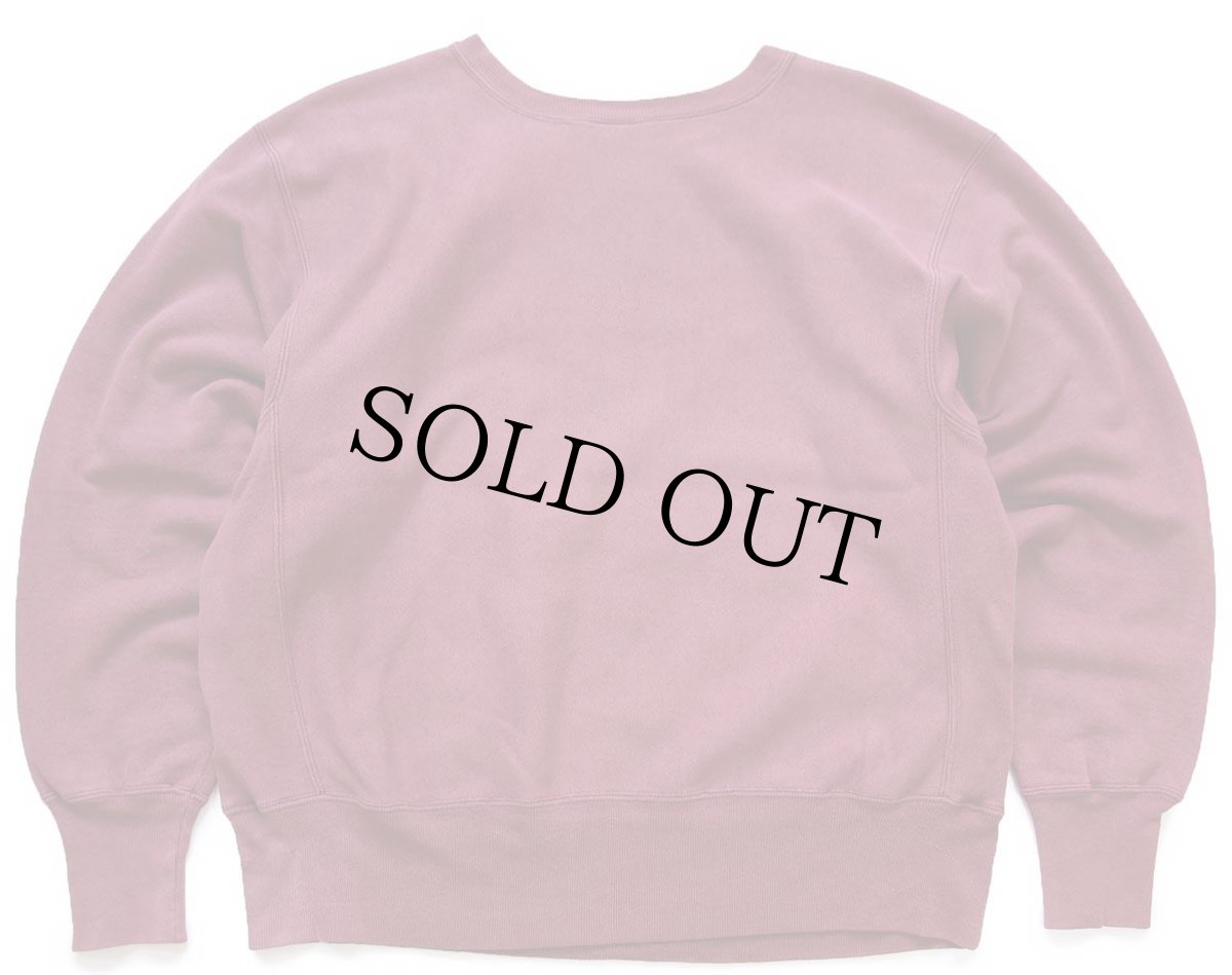 画像2: 00s Championチャンピオン HARVARD アップリケ リバースウィーブ スウェット バーガンディ フェード L (2)