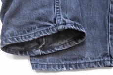 画像8: 90s USA製 Levi'sリーバイス 505 ブラック デニムパンツ W36 L32 (8)