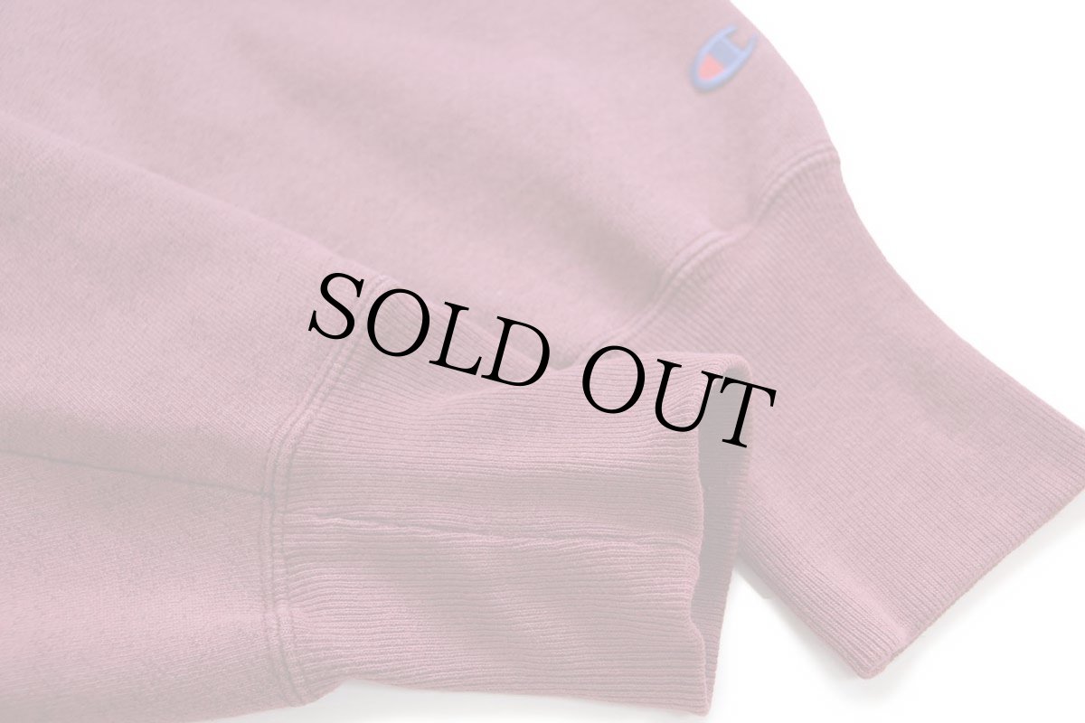 画像6: 00s Championチャンピオン HARVARD アップリケ リバースウィーブ スウェット バーガンディ フェード L (6)