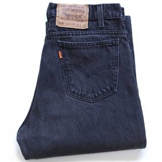 カナダ製 リーバイス 505 ブラック 黒 デニム ジーンズ W33 L32 90s Levi's 505 ブラック W30 L32 ストレート USA製 - メルカリ