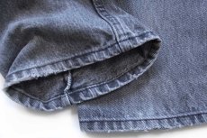 画像8: 90s USA製 Levi'sリーバイス 505 ブラック デニムパンツ フェード W36 L34 (8)