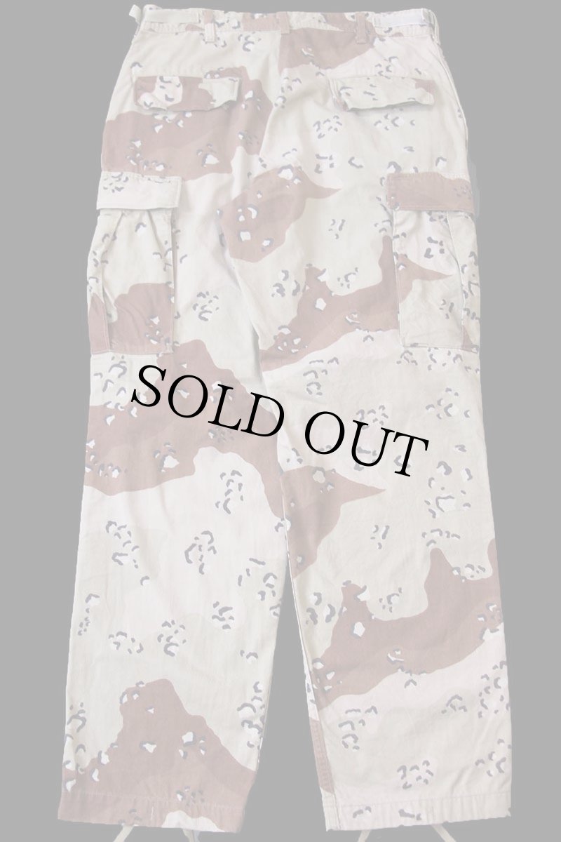 画像3: 90s 米軍 U.S.ARMY チョコチップ デザートカモ BDU カーゴパンツ M-R★WRANGLERラングラー (3)