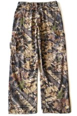 画像2: 90s USA製 JERZEES Outdoors MOSSY OAK FOREST FLOOR リアルツリーカモ カーゴパンツ M (2)