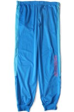 画像2: 90s NIKEナイキ INTERNATIONAL トラックパンツ 青×水色 M★ジャージ (2)
