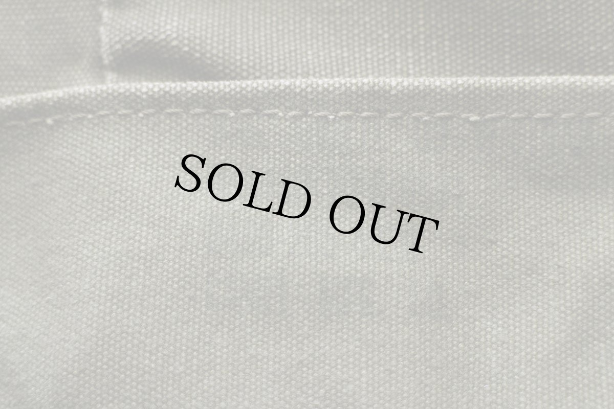 画像4: 70s 米軍 US ステンシル ポケット付き コットン キャンバス ダッフルバッグ オリーブドラブ (4)