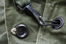画像9: 70s 米軍 US ステンシル ポケット付き コットン キャンバス ダッフルバッグ オリーブドラブ (9)