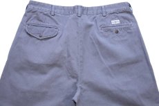 画像5: 90s メキシコ製 ポロ ラルフローレン HAMMOND PANT ツータック コットン チノパン グレー W36 L32★328 (5)