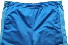 画像4: 90s NIKEナイキ INTERNATIONAL トラックパンツ 青×水色 M★ジャージ (4)
