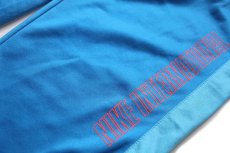 画像8: 90s NIKEナイキ INTERNATIONAL トラックパンツ 青×水色 M★ジャージ (8)