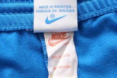 画像7: 90s NIKEナイキ INTERNATIONAL トラックパンツ 青×水色 M★ジャージ (7)