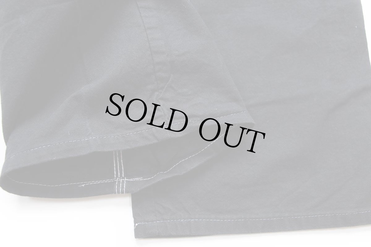 画像9: デッドストック★90s USA製 POINTERポインター コットン ペインターパンツ 後染め 黒 W30 L34 (9)