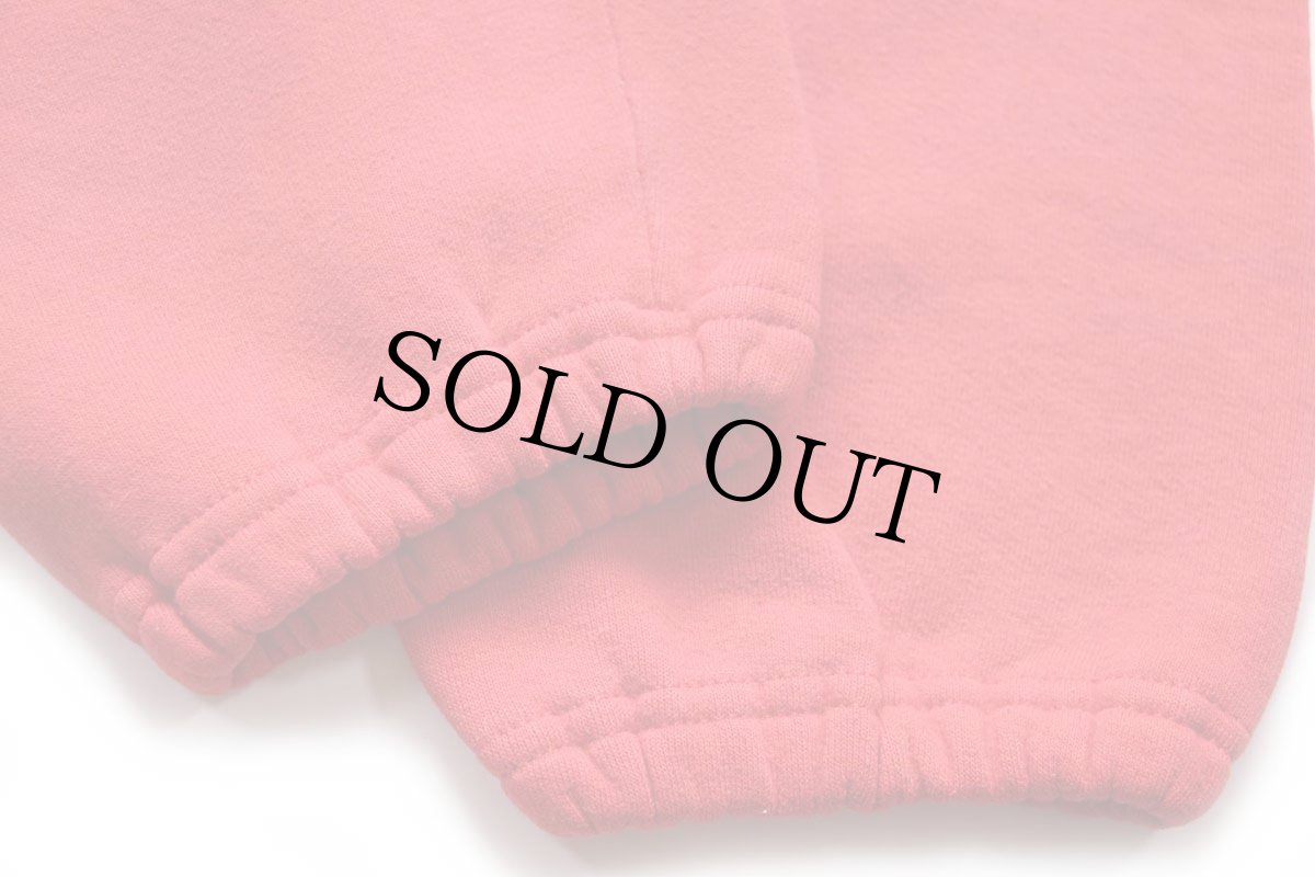 画像7: 80s USA製 RUSSELLラッセル 16 ナンバリング スウェットパンツ 赤 L (7)