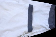 画像6: APT 15 USAFA コットン リンガーTシャツ 白×紺 (6)
