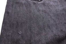 画像6: メキシコ製 Levi'sリーバイス 501 ブラック デニムパンツ W38 L34★SDP3367 (6)
