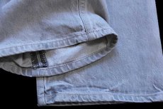 画像7: メキシコ製 Levi'sリーバイス 501 先染め グレー デニムパンツ W42 L32★SDP3423 (7)
