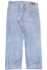 画像3: メキシコ製 Levi'sリーバイス 501 先染め グレー デニムパンツ W40 L32★SDP3422 (3)
