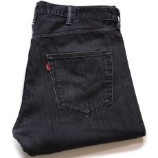 画像1: メキシコ製 Levi'sリーバイス 501 ダメージ ブラック デニムパンツ W38 L34★SDP3364 (1)