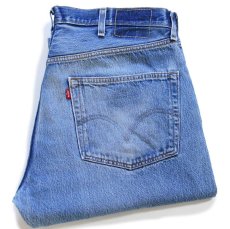 画像1: 00s メキシコ製 Levi'sリーバイス 501 ダメージ デニムパンツ W40★SDP3409 (1)