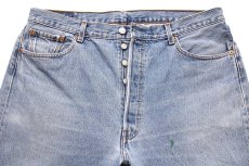 画像4: 90s トルコ製 Levi'sリーバイス 501 デニムパンツ W38 L32★SDP3384 ユーロ (4)