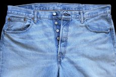 画像4: メキシコ製 Levi'sリーバイス 501 デニムパンツ ヒゲ W38 L32★SDP3404 (4)