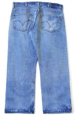 画像3: 00s メキシコ製 Levi'sリーバイス 501 ダメージ デニムパンツ W40★SDP3409 (3)