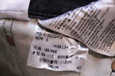 画像5: メキシコ製 Levi'sリーバイス 501 ダメージ ブラック デニムパンツ W38 L34★SDP3364 (5)
